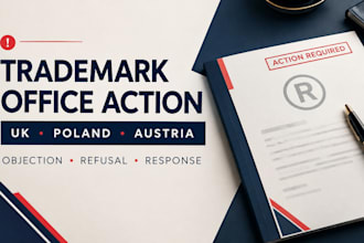 respond UK poland austria trademark office actions, objections and refusals