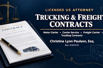 write professional freight carrier agreements to protect your logistics