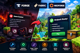 create fix optimize minecraft modpack forgetofabric neoforge minecraft developer