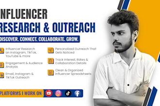 do targeted influencer research and outreach