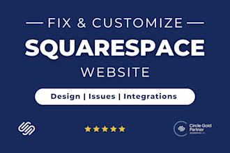 build squarespace store, design or redesign squarespace website, copy store