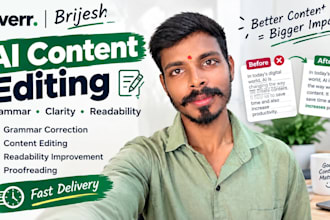 edit and improve ai generated content for better readability