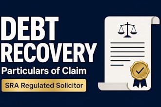 draft robust UK particulars of claim for debt recovery