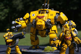 assemble, pose and paint your tabletop miniatures