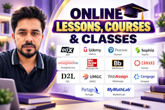 assist you in your online lessons, courses, and classes