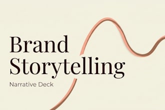 craft your brand storytelling framework and narrative deck