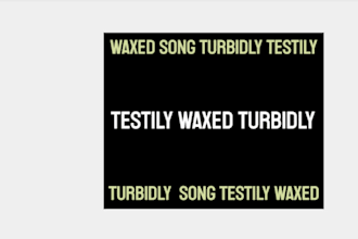 do waxed song turbidly testily