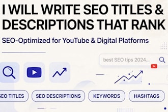write SEO titles and descriptions to improve your content