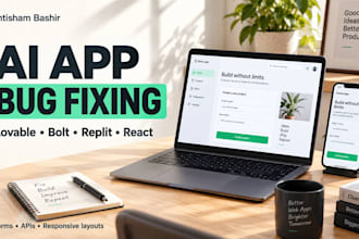 fix bugs in your lovable bolt replit or react web app