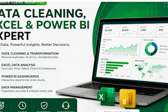do data analysis, cleaning, and visualization