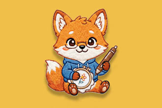 do embroidery digitizing into dst, pes, jef and more fast