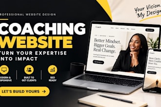 build mindset coach website, coach website, life coach website, business coach