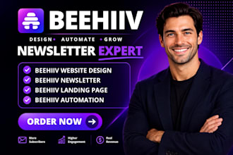 design beehiiv ai newsletter setup beehive website, beehive landing page design