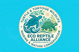 make turtle, tortoise, reptile, marine, ocean, wildlife, nature, eco logo