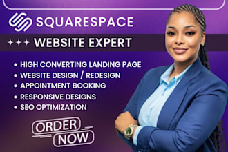 build squarespace website design redesign squarespace edit squarespace website