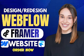 design, redesign, clone webflow website development, figma to webflow expert