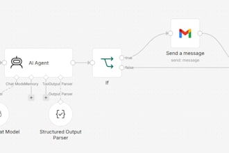 build an automated lead capture and CRM notification system