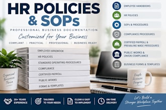 create HR policies, sops, and employee handbooks