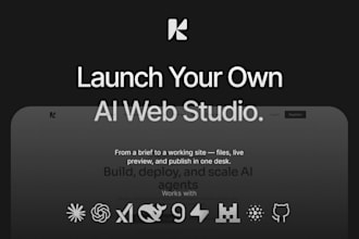 provide ai website builder saas platform for promptbased site generation