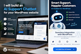 build an ai support chatbot for your wordpress website