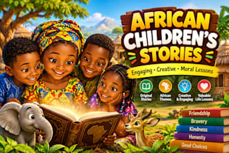 write an engaging african children story with a moral lesson