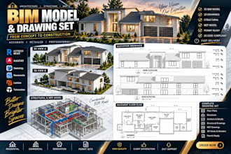 do bim modeling, revit architecture, revit modeling and point cloud to revit