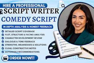 write stand up comedy, funny jokes, movie script, comedy skits and humor scripts