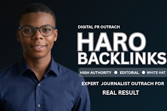 do haro journalist outreach, expert pitches and digital pr
