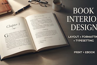 do book formatting, book interior formatting for memior, kindle ebook publishing
