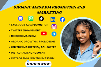 do instagram mass dm, facebook linkedin outreach marketing, instagram growth