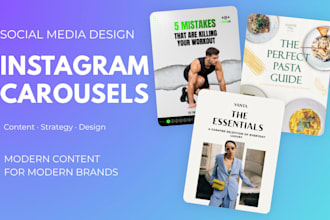 design engaging instagram carousel posts for your brand