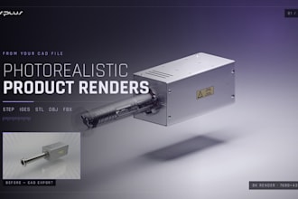 turn your cad files into photorealistic product renderings