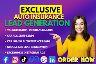 do auto insurance leads car insurance car accident  auto car loan leads via ads