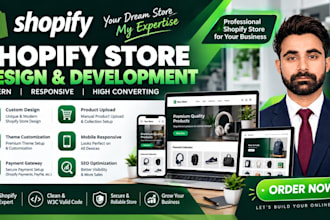 build you a ready to sell dropshipping shopify store