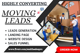 do moving leads moving company logistics transportation and build moving website