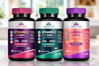 design supliful supplement labels, upload supliful products, build shopify store