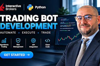build an ibkr python trading bot for algorithmic trading
