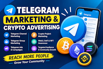 do telegram promotion telegram marketing crypto promotion telegram ads telegram