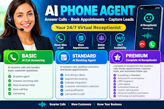 build an ai phone answering and appointment booking system