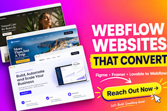 build webflow website design framer website lovable to webflow  figma to webflow