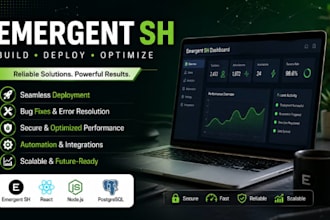 fix emergent sh bugs deploy emergent sh develop emergent sh lovable app backend