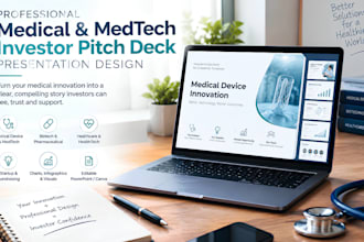 medical device medtech healthcare investor pitch deck presentation powerpoint