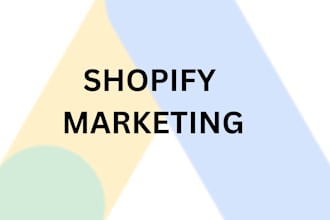 be your shopify marketer