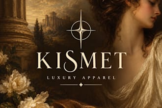 design a modern luxury logo for your brand