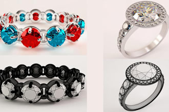 3d jewelry design 3d jewelry cad 3d jewelry modeling jewelry rendering stl files