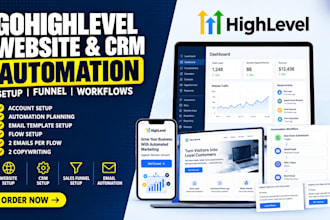 setup website gohighlevel crm ghl gohighlevel funnel