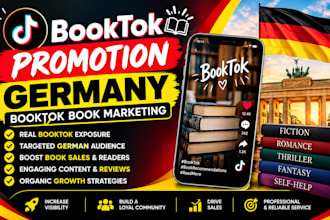 do germany booktok promotion booktok book marketing germany book marketing