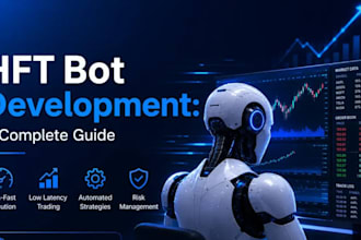 build crypto automation trading bot, arbitrage bot, algorithmic trading, hft bot