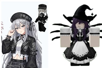 draw anime avatar roblox anime avatar youtube pfp