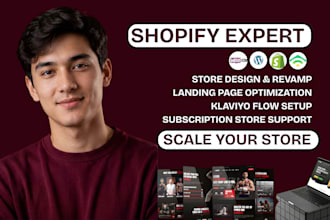 design, redesign shopify store, shopify dropshipping store, shopify website